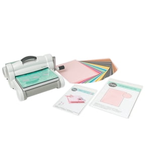 Sizzix Big Shot Plus Manual Embossing and Die Cutting Machine with Starter Kit