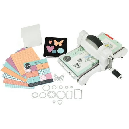 Sizzix Big Shot Starter Kit-White W/Gray