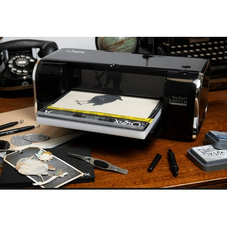Sizzix Big Shot Switch Plus Electric Die Cutting & Embossing Machine by Tim Holtz, 9"