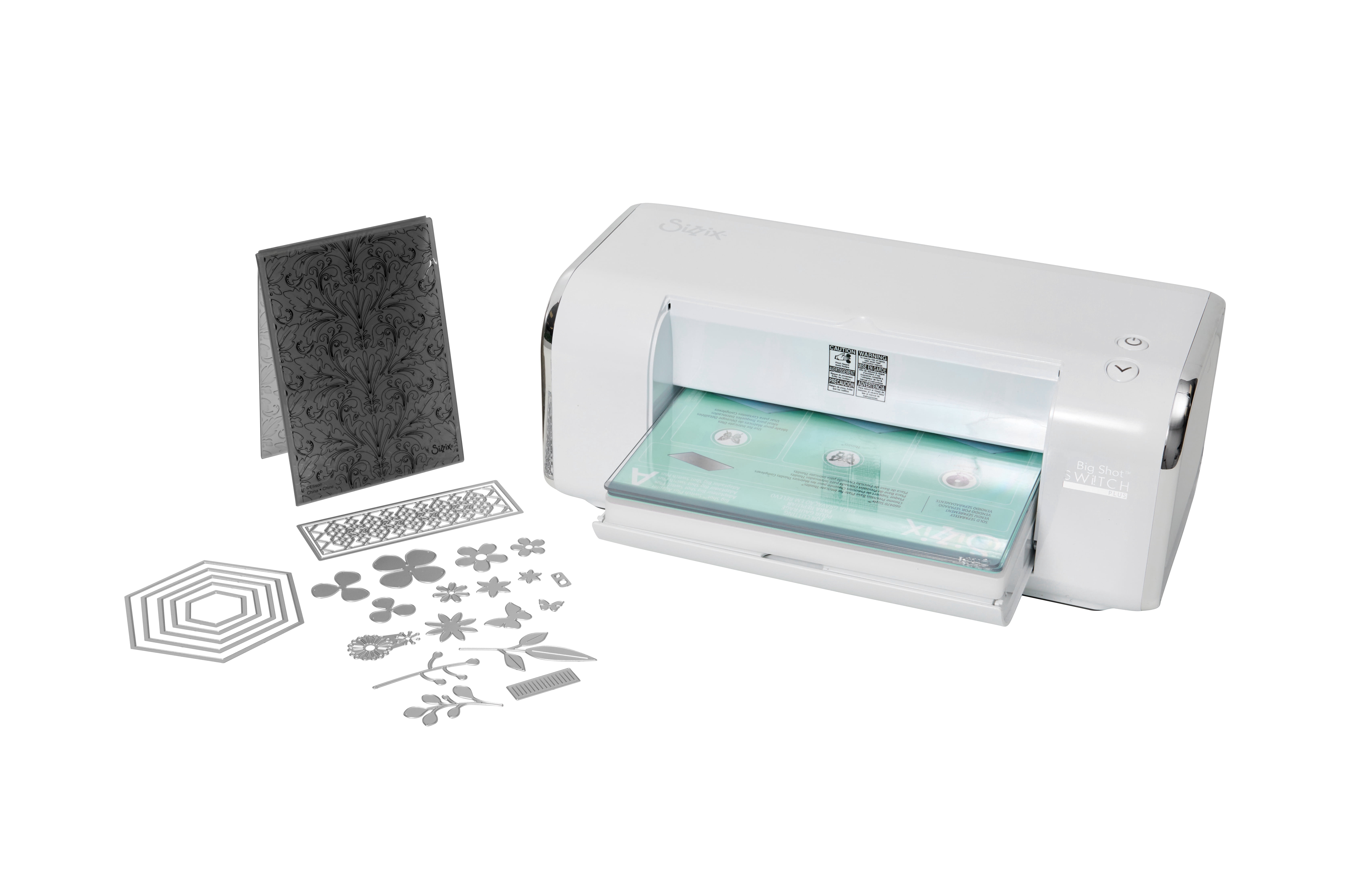 Sizzix Big Shot Switch Plus Machine, White, Electric Die Cutting