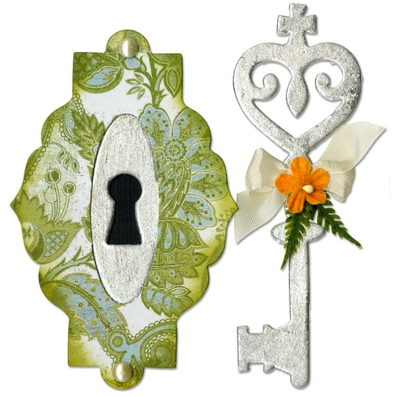 Sizzix Bigz Die 5. 5''X6''-Key & Keyhole