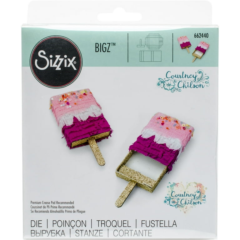 Sizzix Bigz Die By Courtney Chilston-Mini Ice Pop Box - Walmart.com