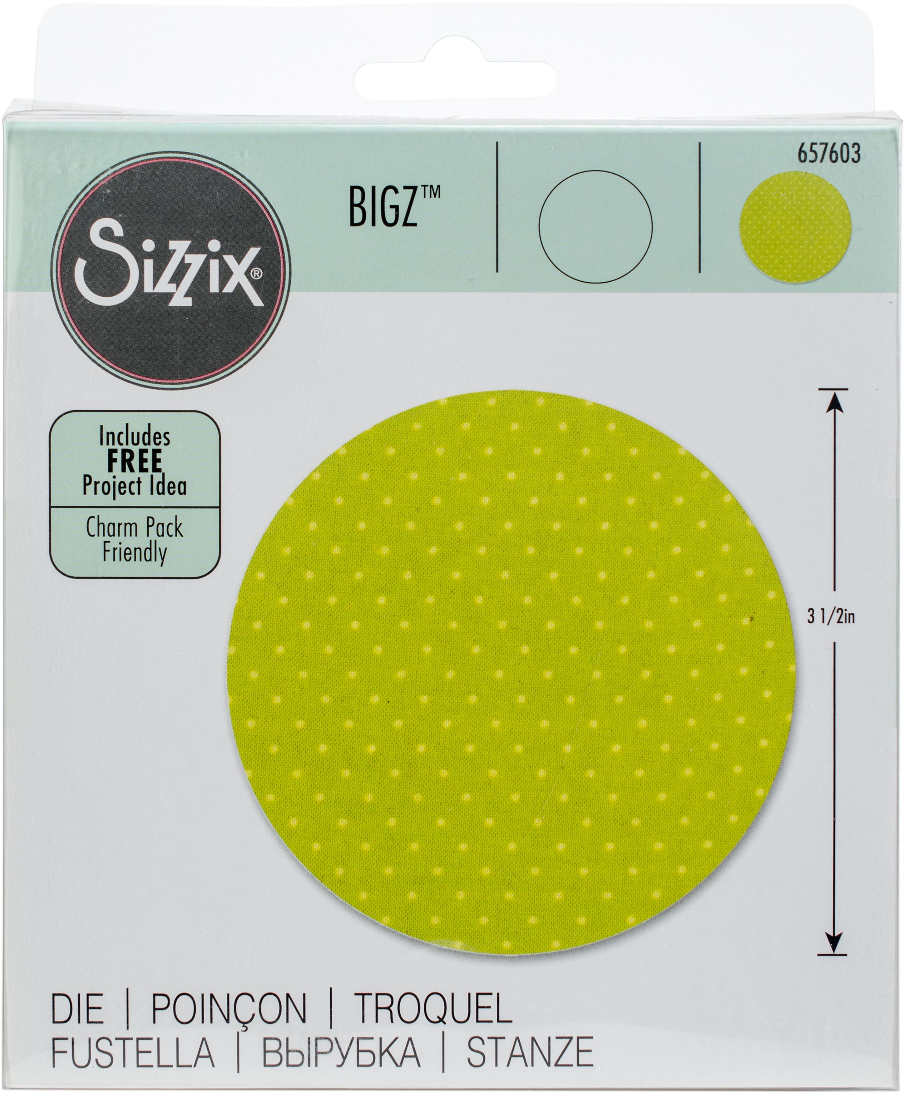 Sizzix Bigz Dies Fabi Edition-Circle 3.5