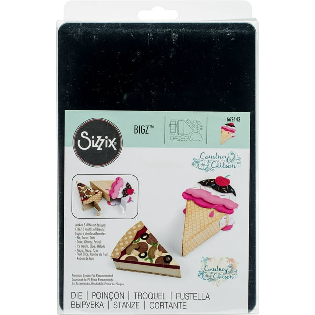 Sizzix Bigz Large Die By Courtney ChilsonIce Cream/Pizza Box