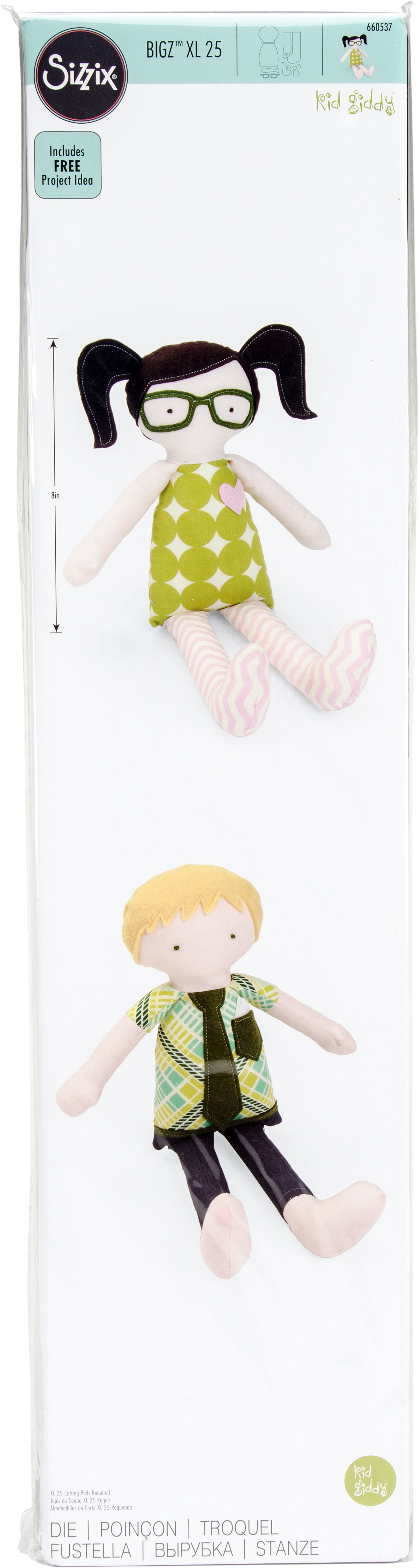 Sizzix Bigz XL 25" Die Doll by Kid Giddy
