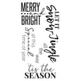 thumbnail image 1 of Sizzix Clear Stamps By Olivia Rose-Festive Sentiments #2, 1 of 2