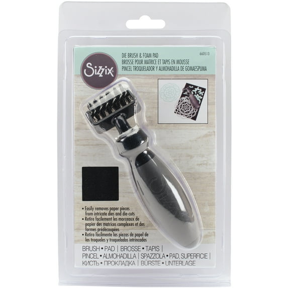 Sizzix Die Brush And Foam Pad