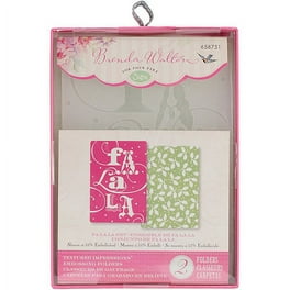 Amazon.com: Sizzix Textured Impressions Embossing Folders
