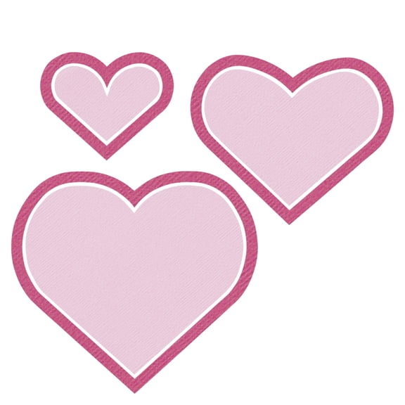 Sizzix Framelits Dies By Olivia Rose 6/Pkg-Heart Frames