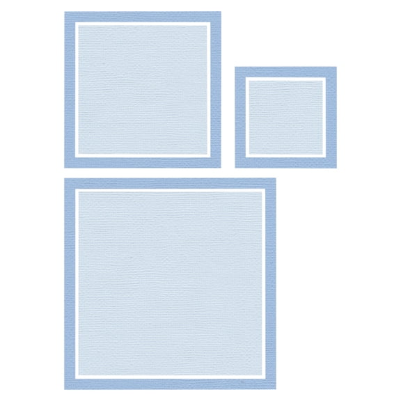 Sizzix Framelits Dies By Olivia Rose 6/Pkg-Square Frames