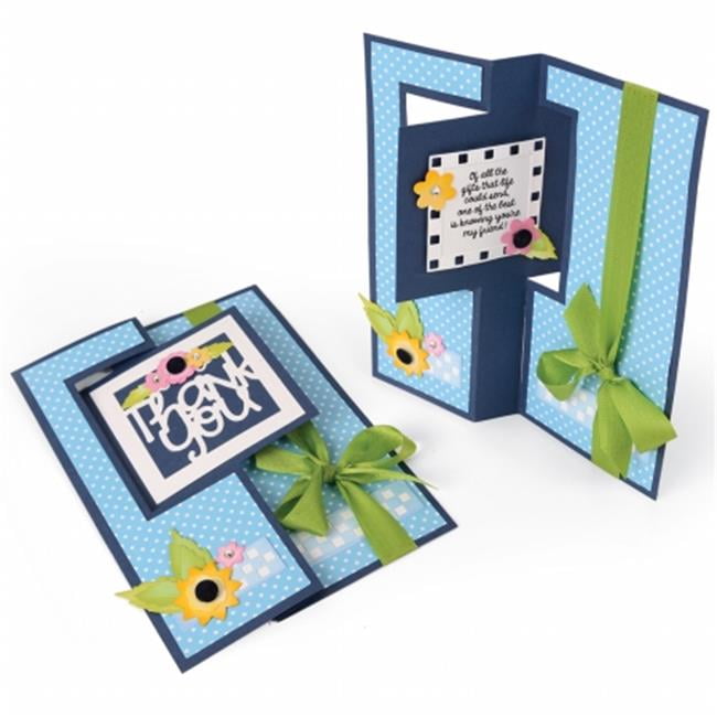 Sizzix Framelits Die Set 19PK - Card, Gift Card Flip-its by