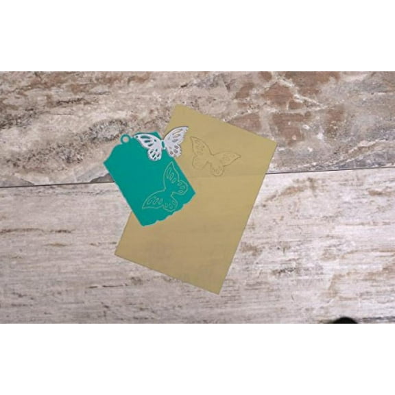 Sizzix Ink Transfer Film Sheets 4 x 6 Inches Gold, 5 Sheets