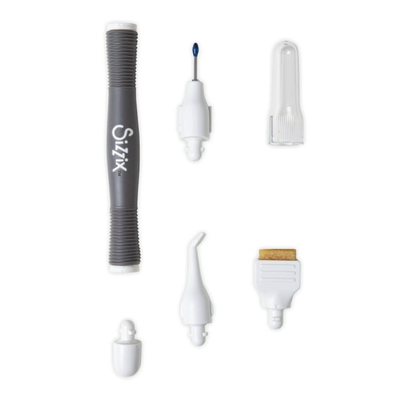 Sizzix Compact Tool Set with Sticky Pick-up & Push Tool, Eraser