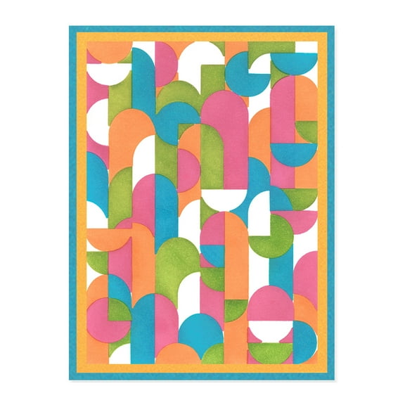 Sizzix Layered Stencils - Around the Block Stencils by Stacey Park, 4PK