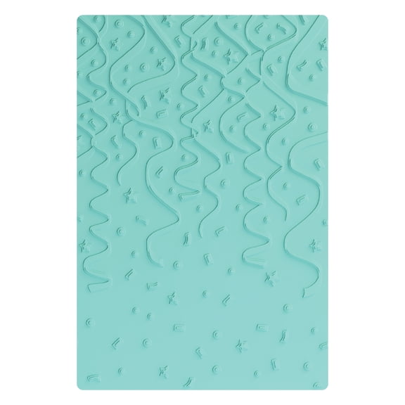 Sizzix Multi Level Embossing Folder, Party Time by Eileen Hull, 1 Piece