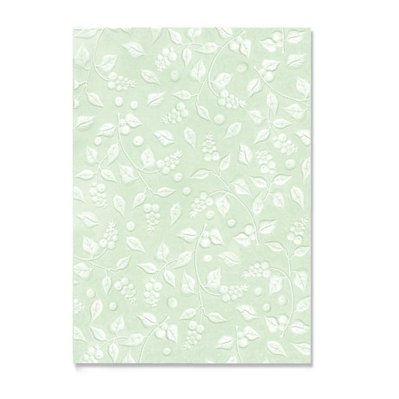 Sizzix 3D Embossing Folder, Snowberry by Kath Breen