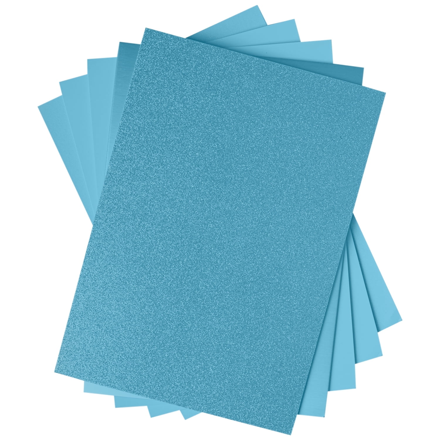 Sizzix Crafting Card Stock with Glitter & Metallic Pearl Effects, 50 Sheets
