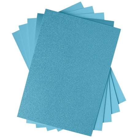 Sizzix Crafting Card Stock with Glitter & Metallic Pearl Effects, 50 Sheets