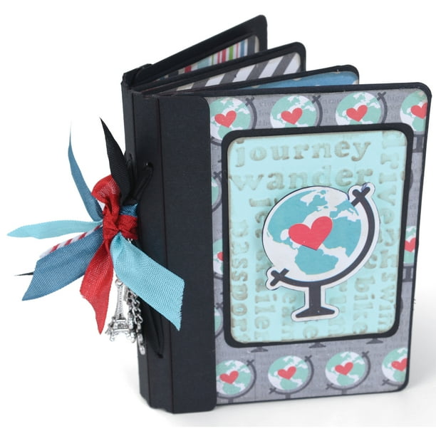 Sizzix ScoreBoards XL Die Book Passport by Eileen Hull