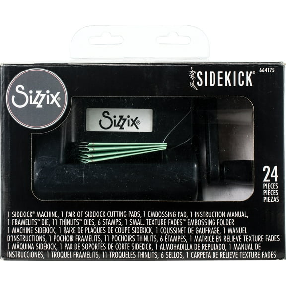 Sizzix Sidekick Starter Kit Featuring Tim Holtz-Black