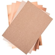 Sizzix Surfacez Opulent Cardstock Pack 8x11.5in Rose Gold 50 Sheets