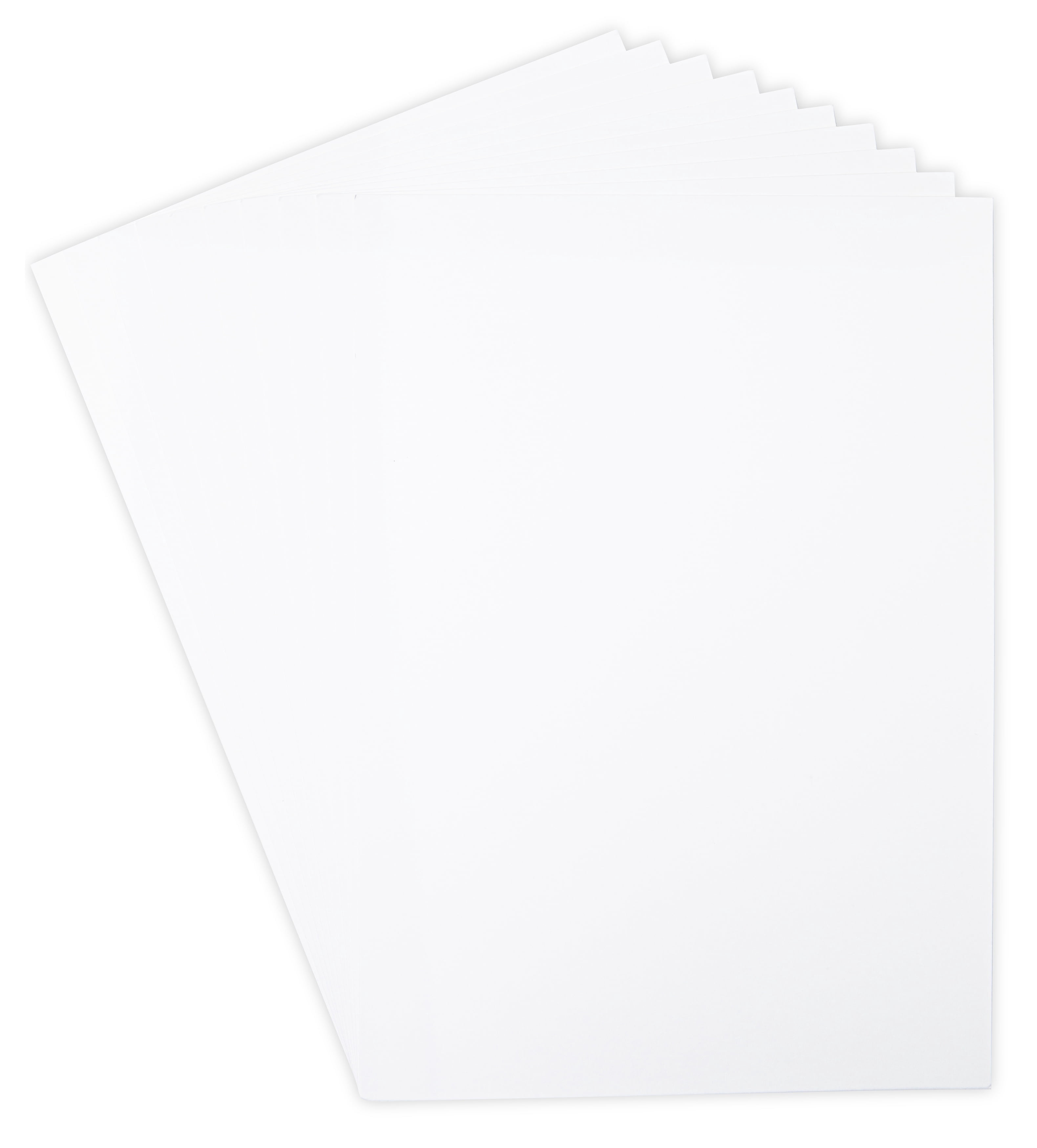 Sizzix White Heavyweight Cardstock 8.25 x 11.75 inches, 60 Sheets