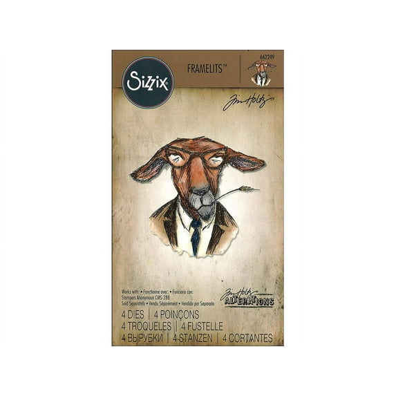 Sizzix THoltz Framelits Die Hipster Goat