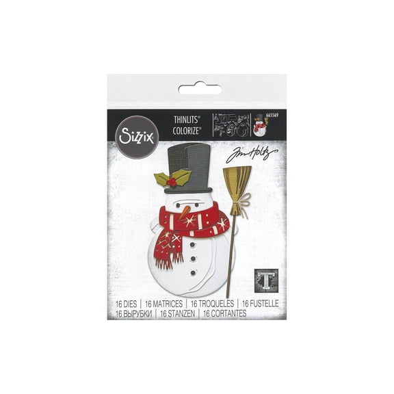 Sizzix THoltz Thinlits Die Winston Colorize
