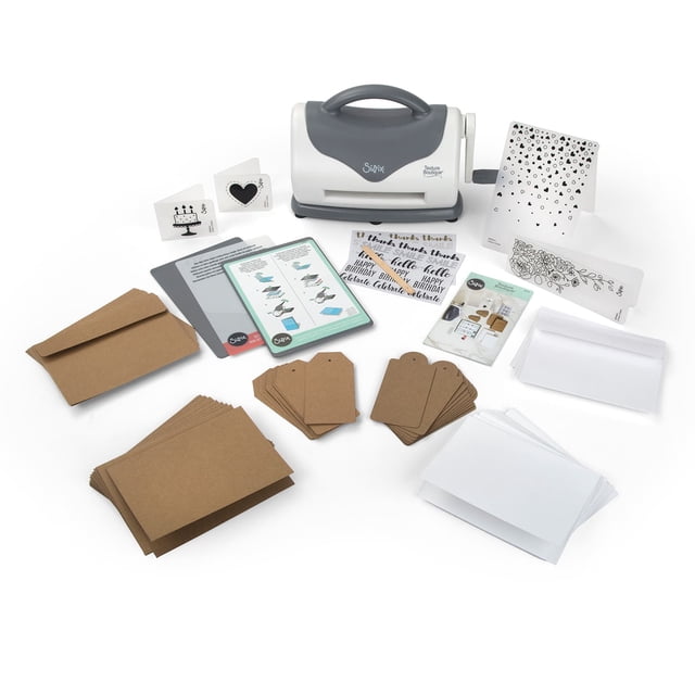 Ac Machine Sticker Sizzix Texture Boutique Embossing Machine for Cardstock, Scrapbook ...