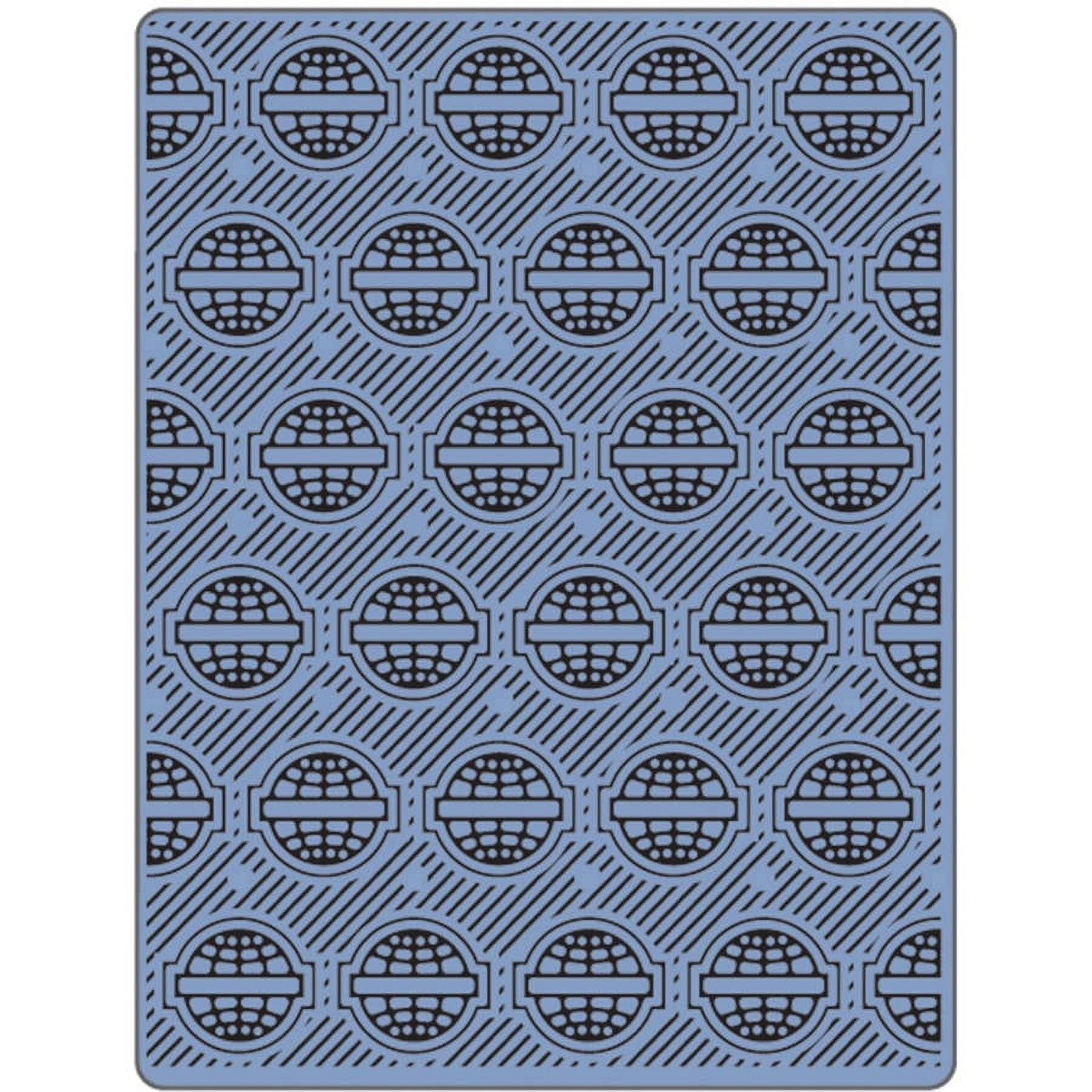 Amazon.com: Sizzix Texture Fades A2 Embossing Folders 2/Pkg