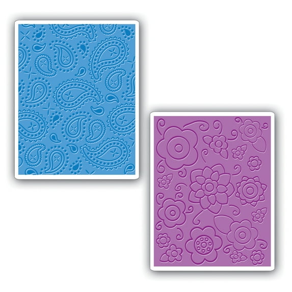 Sizzix 655836 Sizzix Textured Impressions Embossing Folders