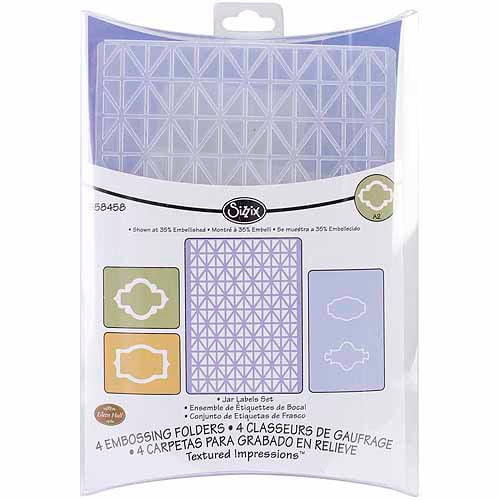 Sizzix Textured Impressions Embossing Folders