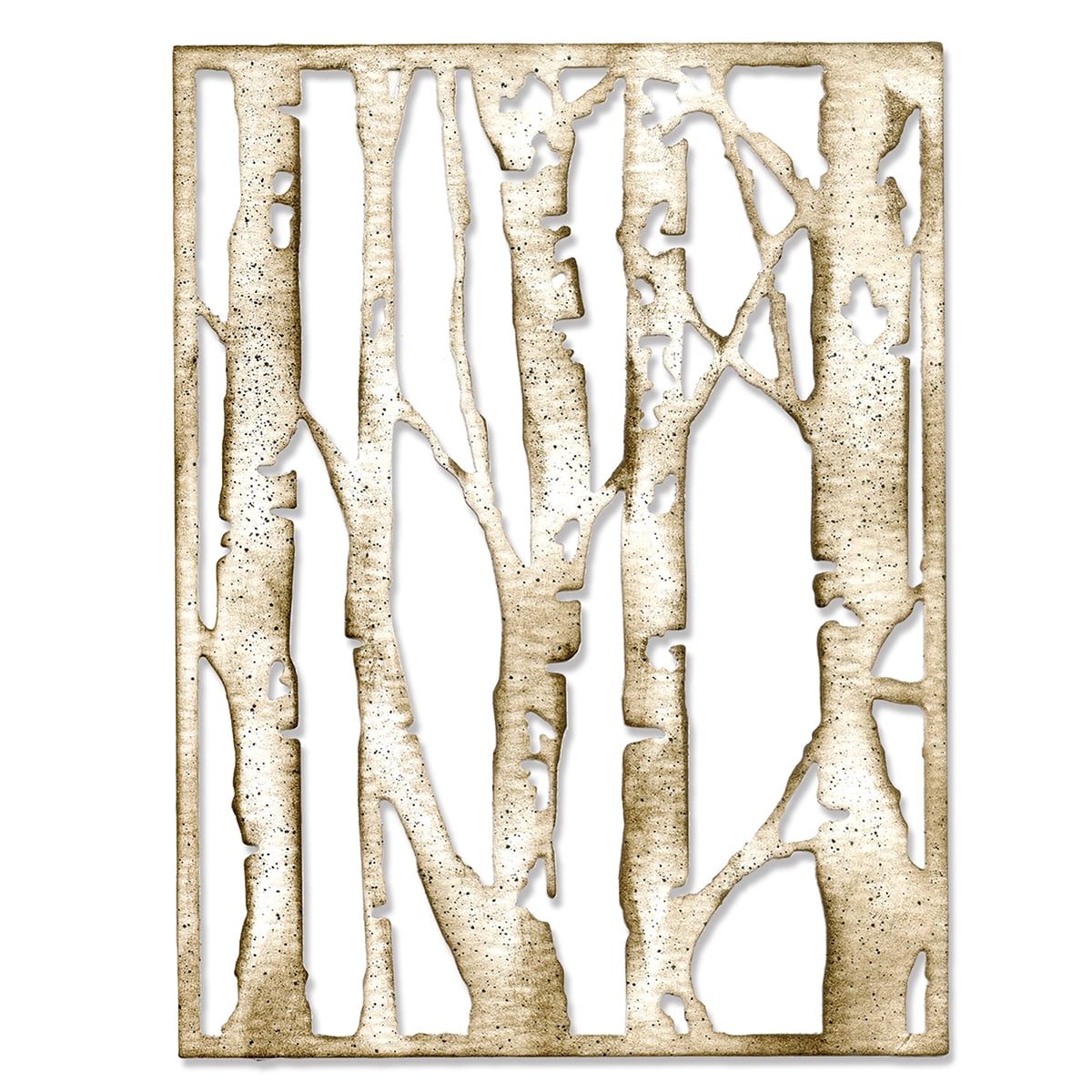 アルバム・スクラップ Sizzix Tim Holtz Bigz Die\"Branch Tree Sizzix Bigz Die w/Texture Fades Embossing Folder - Tree