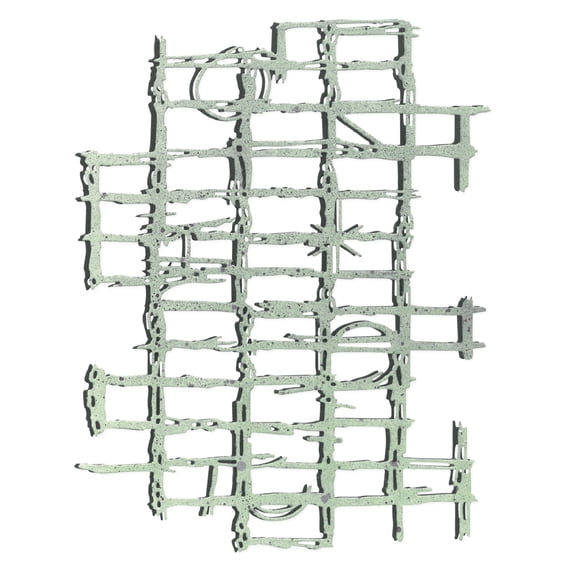 Sizzix Thinlits Die, Gridiron by Seth Apter, 1 Cutting Die