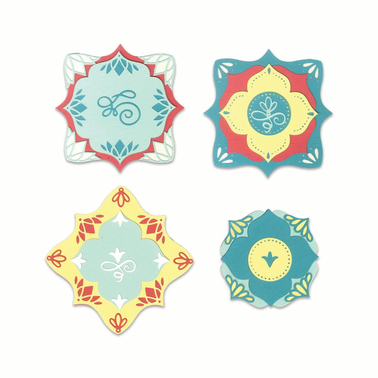 Sizzix 661951 Cartella Di Goffratura Geometrica 3D – Prismi Per Big Shot, 16.8x12.3 Cm - 4