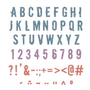 Sizzix Thinlits Die Set, Typography by Seth Apter, 43 Cutting Dies