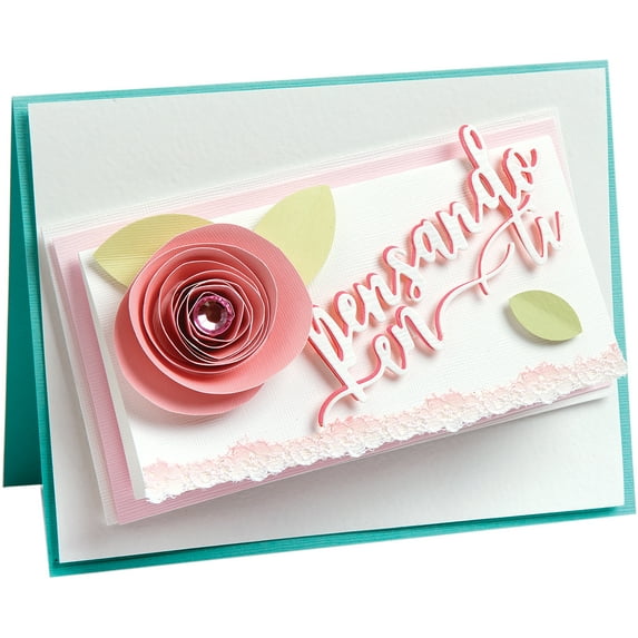 Sizzix Thinlits Dies By Luisa Elena Guillen-Pensando en Ti (Thinking of You)