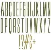 Sizzix Thinlits Dies By Tim Holtz 31/Pkg-Alphanumeric Stretch Upper