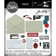 Sizzix Thinlits Dies By Tim Holtz 48/Pkg-Postale