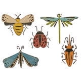 Sizzix Thinlits Dies- Funky Insects by Tim Holtz