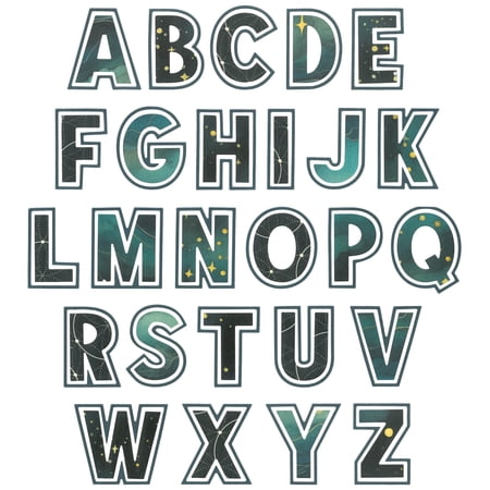 Sizzix Thinlits Metal Cutting Dies, This or That Alphabet by 49 & Market, 2 Inch Letters, 52 Dies