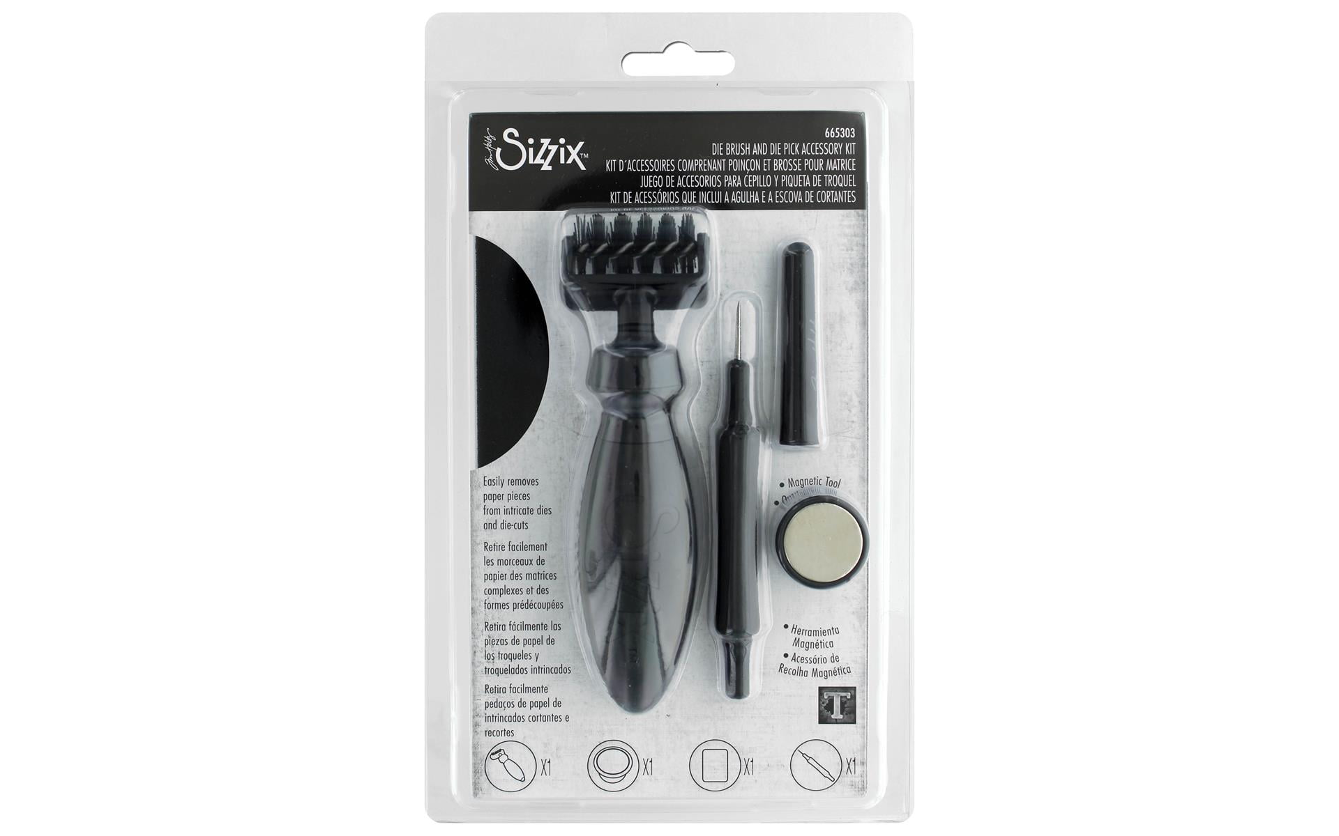 Sizzix Tim Holtz Making Tool Die Brush & Pick Kit - Walmart.com