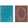 thumbnail image 1 of Sizzix Tim Holtz Texture Fades Alterations Collection Embossing Folders Fancy and Floral Frames Set, 1 of 3