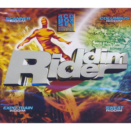 Sizzla, Capleton, Luciano, Etc. - Riddim Rider 4 CD Box Set (70 tracks) (4xCD) - CD