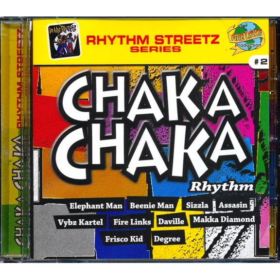 Sizzla, Vybz Kartel, Tanya Stephens, Daville, Elephant Man, Etc. - Chaka Chaka Rhythm (rhythm: "Chaka Chaka") (20 tracks) - CD
