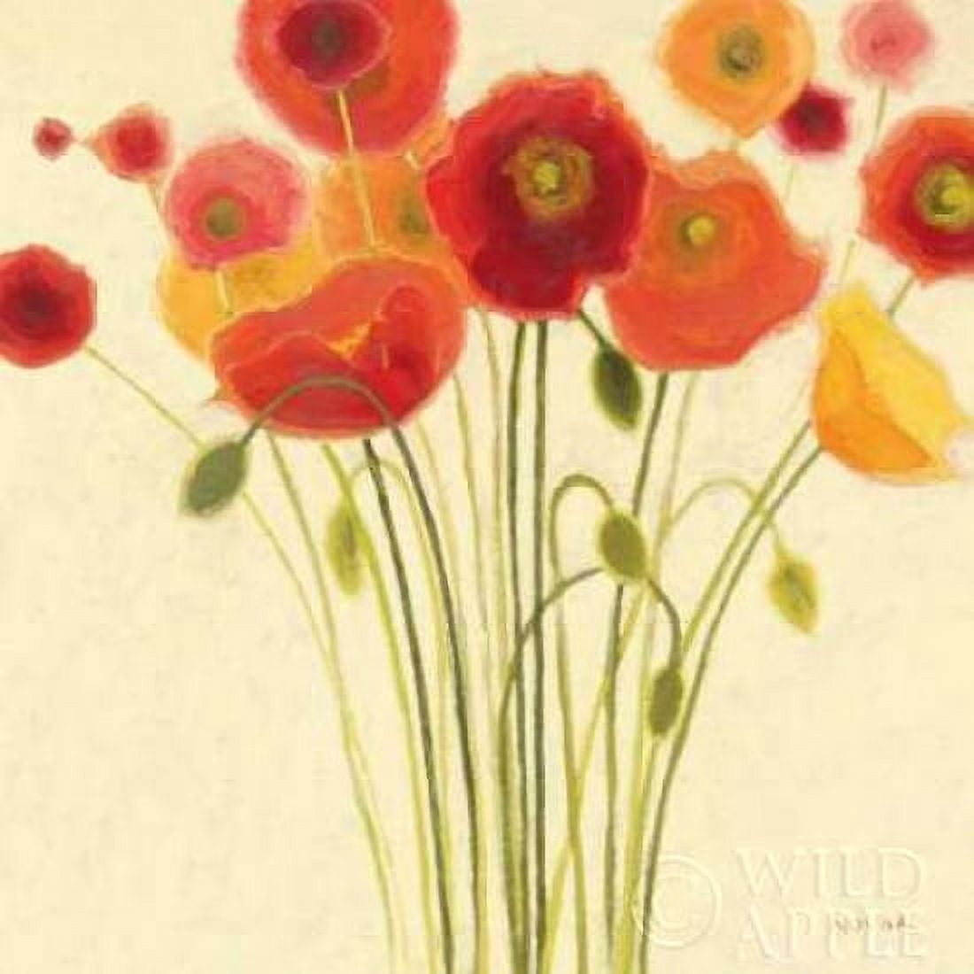 Sizzle I - Wag Canvas Art - Shirley Novak (24 x 24)
