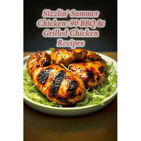 Sizzlin' Summer Chicken: 90 BBQ & Grilled Chicken Recipes, (Paperback)