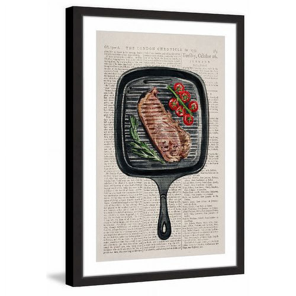 "Sizzling" Framed Painting Print