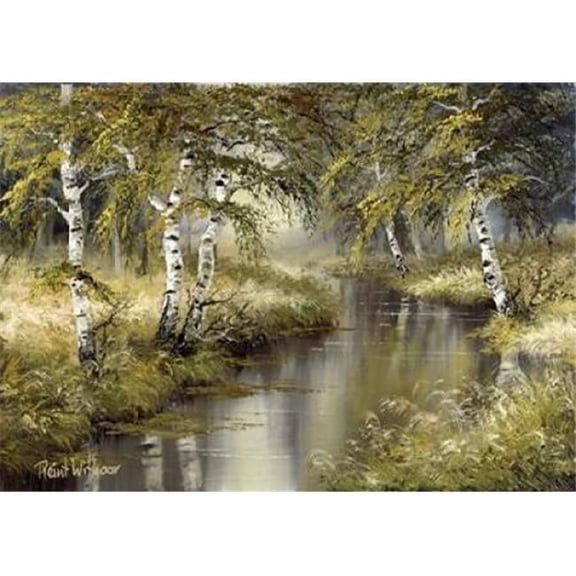 Sjartin Art PDXRW199022LARGE Forest Creation Poster Print by Reint Withaar, 20 x 28 - Large