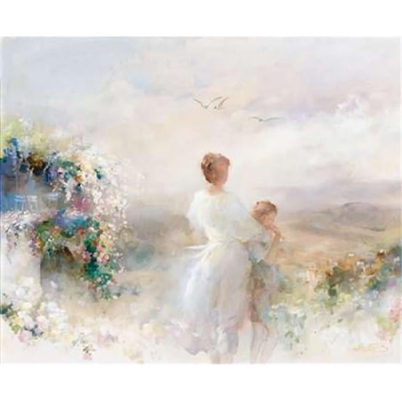 Sjartin Art PDXWH030LARGE Beautiful View Poster Print by Willem Haenraets, 20 x 24 - Large